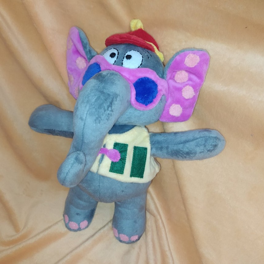 This is a plush toy sample Snorky from The banana splits show.