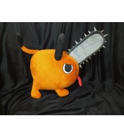 The plush toy Pochita from Chainsaw man.