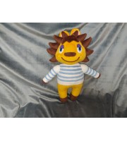 The plush toy Rex from animal crossing.