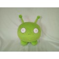 A sample of a plush toy Green alien, final space, mooncake plush, made to order,