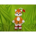 Sample plush toys, made to order. Tails doll plush.