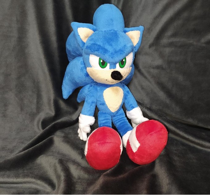 custom sonic movie plush