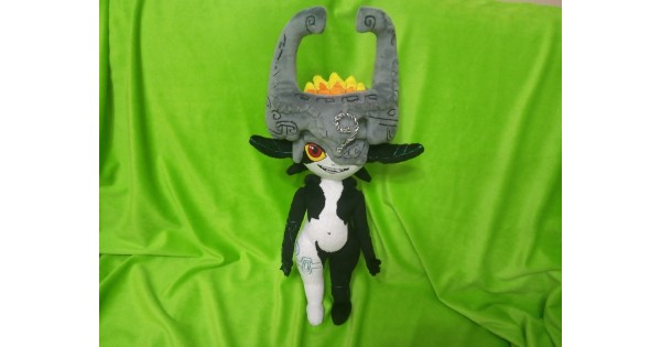 This is a sample of the toy imp Midna, legend of Zelda plush.